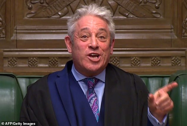 Commons Speaker John Bercow