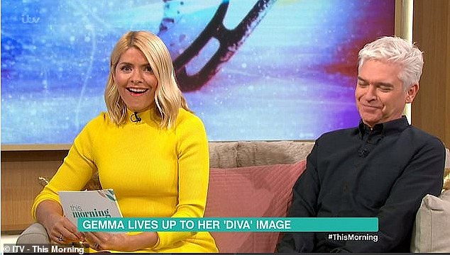 Not impressed Holly Willoughby slammed Dancing