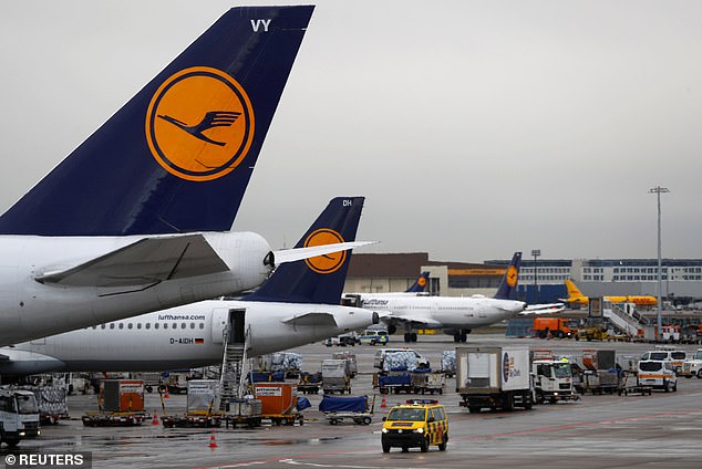 Lufthansa jets are seen at Germanys largest airport in Frankfurt a major hub which is hit hard by tariff abusers