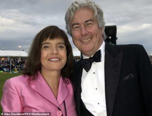 Ken Follett 69 and his wife Barbara pictured together in 2002