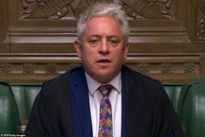 Speaker John Bercow eight