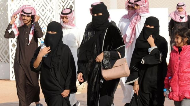 Saudi women