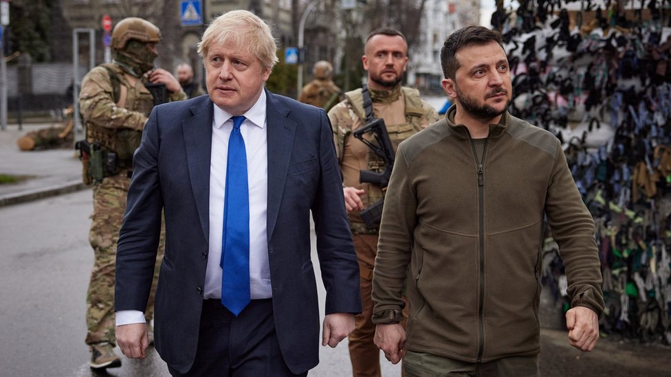 Boris Johnson Zelensky